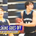 INTRODUCING sophomore Cohen Gaskins … Goes CRAZY for 31 in Playoffs
