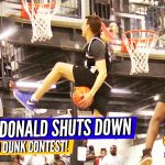 Jalen McDonald SHUTS DOWN the #NCTop80 Dunk Contest! 360 Windmill + More!