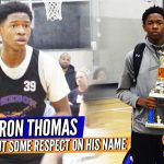 LEBRON Thomas Shows to Put Some Respect on His Name … Freshman is an AWARD Winner of #NCPhenom150