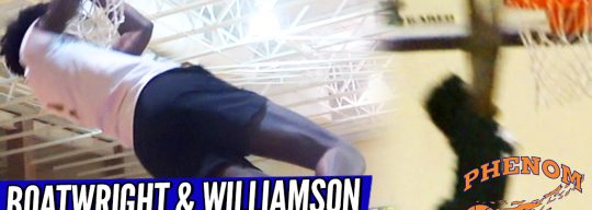 CRAZY DUNKS!! HS Teammates Darius Boatwright & Allen Williamson SHOW OUT in Pee Dee All Star Game