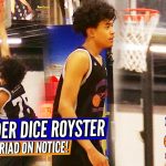 8th Grader Dice Royster is WESLEYAN Christian’s NEXT IN LINE! 6’4″ Forward a BLOCKING Machine!