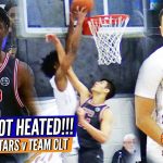 THINGS GOT HEATED!!! CP3 All Stars vs Team CLT at Phenom Stay Positive!!! Raw Game Highlights