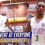 Elbert Ellis Went At EVERYONE with a 40 BALL in Final High School Showing!!