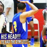 He DUNKED it ON HIS HEAD! DTA Elite Vs Team Charlotte HAD EVERYONE in the SOLD OUT Gym GOING CRAZY!