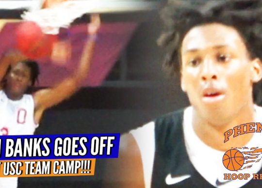 Josh Banks COOKS EVERYONE at USC Team Camp … HoopStates Most UNDERRATED Wing!!