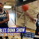 Chris Nobles Can Go!! Rudy Gay’s Nephew DUNKS EVERYTHING at Triangle Summer League