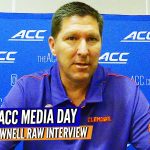 ACC Media Day || UNCUT Interviews with Clemson Head Coach Brad Brownell