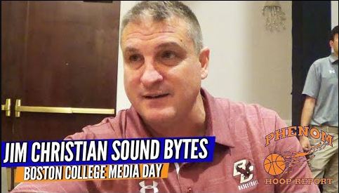 Boston College Jim Christian Sound Bytes: ACC Media Day