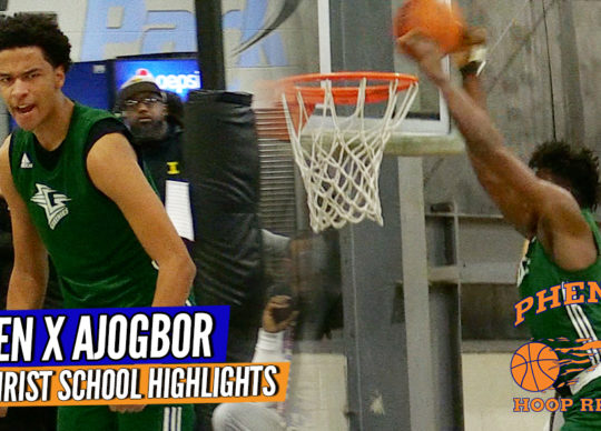 Justice Ajogbor x Deante Green is an ENTIRE PROBLEM!! Christ School Jamboree Highlights!!
