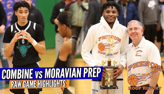 THE Hoop State SHOWDOWN … Combine Academy vs. Moravian Prep Full Game RAW Highlights