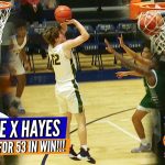 McCorkle + Hayes COMBINE FOR 53 in W over Christ School!! Game Highlights!