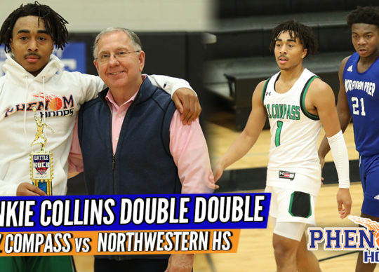 Arizona TOP PG Frankie Collins DOUBLE/DOUBLE in Battle at the Rock DEBUT! AZ Compass-NW Highlights!