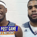 Devin Cooper & Zaqwaun Matthews Combine for 43 in Catawba’s 4th Straight Win! Post Game Interviews