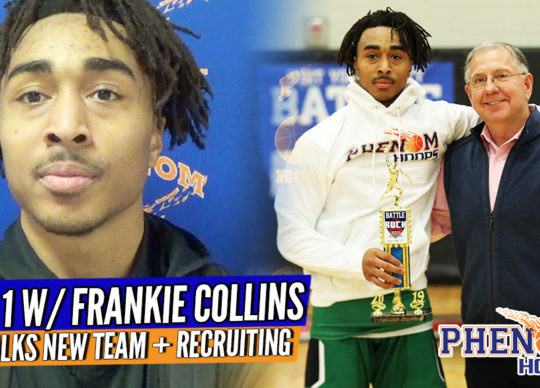 1-on-1 w/ Top 60 Frankie Collins; 2021 PG Talks New Team and Recruiting Update!