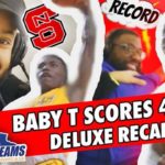 16 y/o SCORES 40?! Baby T BREAKS SCORING RECORD + Justin Wright SLIGHT GLAZE as State Champs CLASH!
