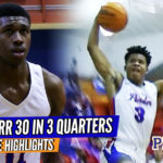 Jajuan Carr Scores 30 in Only 3 Quarters!! Pender vs. Lejeune Full Game RAW Highlights