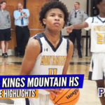 Tate X Paysour TOO MUCH as Kings Mountain TOPS Burns HS; Raw Game Highlights!!