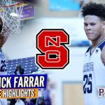 4 Star NC STATE Commit Nick Farrar MAKES HIS CASE at #theJohnWall! 3 Game Raw Highlights