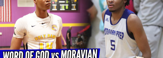 Who’s NO. 1 in NC'! Isaiah Todd vs Josh Hall; Word of God – Moravian Prep Raw Game Highlights!