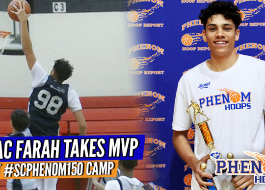 HIGHLIGHTS: 6’8″ Isaac Farah SCORED 44 in Game 1 of #SCPhenom150; Takes Home MVP!