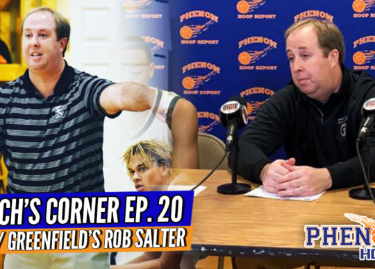 COACH’S CORNER: Greenfield’s Rob Salter Speaks on Winning Tradition + Favorite Coby White Moments!
