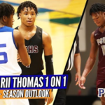 INTERVIEW: Jamarii Thomas Goes 1-on-1 About NEW School + Team Curry + Season Goals & Outlook!