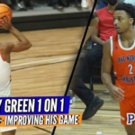 INTERVIEW: 2023 Trey Green on NEW School/Teammates + Talking Improvements in HIS GAME!