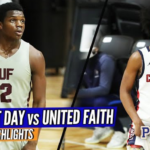 HIGHLIGHTS: Aden Holloway vs Xavier McKelvy Decided ON A GAME WINNER! Covenant Day vs United Faith