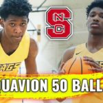 Terquavion Smith 50 point CAREER HIGH in Public/Private BATTLE!! (FARMVILLE vs TRINITY OF RALEIGH)