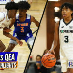 HIGHLIGHTS: Robert Dillingham vs Camian Shell at Combine Defeats QEA in Rd. 1 of Phenom HoopState!