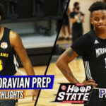 HIGHLIGHTS: BJ Freeman Leads Moravian Prep over His FORMER Team WOG Holy Rams at #PhenomHoopState​!!