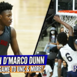 INTERVIEW: 1 on 1 with 2021 D’Marco Dunn! Talks Hoop Culture in NC + The Moment He KNEW It was UNC!
