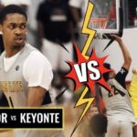 Dior Johnson vs Keyonte George KING OF BUCKETS BATTLE!! The Circuit League HEATS UP in Dallas 🔥🤑
