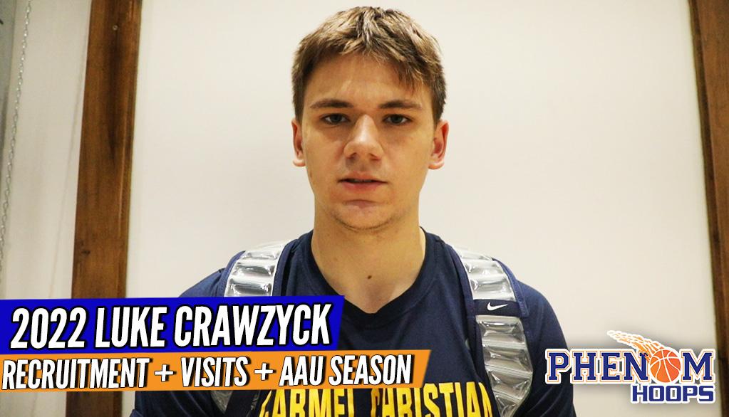 INTERVIEW: 2022 Luke Krawczyk Gives Phenom an Update on His RECRUITMENT, Visits, & the AAU Season
