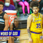 HIGHLIGHTS: Word of God vs Combine Goes DOWN TO THE WIRE at 2021 John Wall Holiday Invitational!
