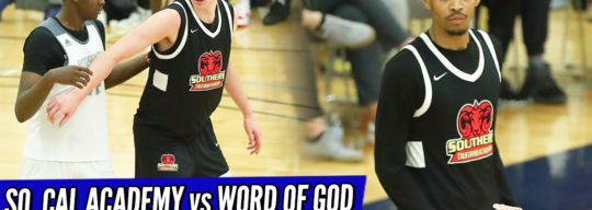 HIGHLIGHTS: Oziyah Sellars GOES OFF for So. California as they DEFEAT Word of God at #theJohnWall!!!