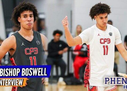 INTERVIEW: 2 SPORT STAR 2024 Bishop Boswell Goes 1 on 1 with Phenom Hoops!