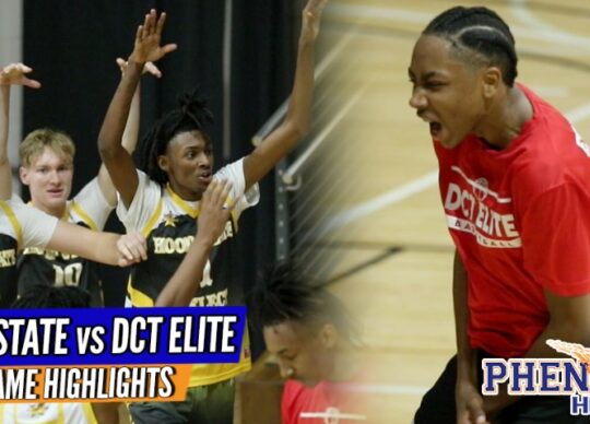 HIGHLIGHTS: Hoopstate Select vs DCT Elite 17U Championship was LOADED with TALENT!!!