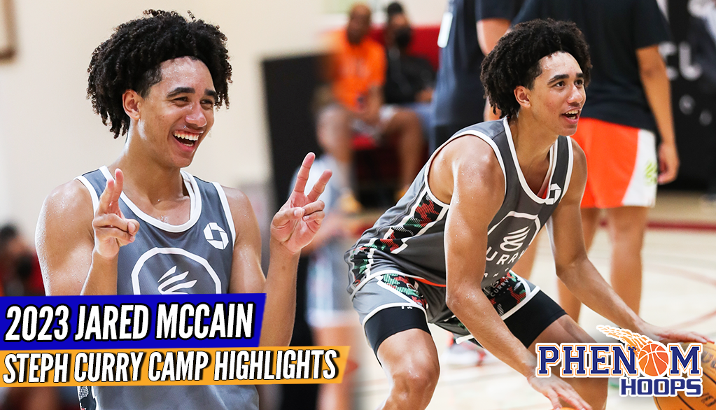 HIGHLIGHTS: 2023 DUKE commit Jared McCain LETTING IT FLY at Steph Curry Camp!