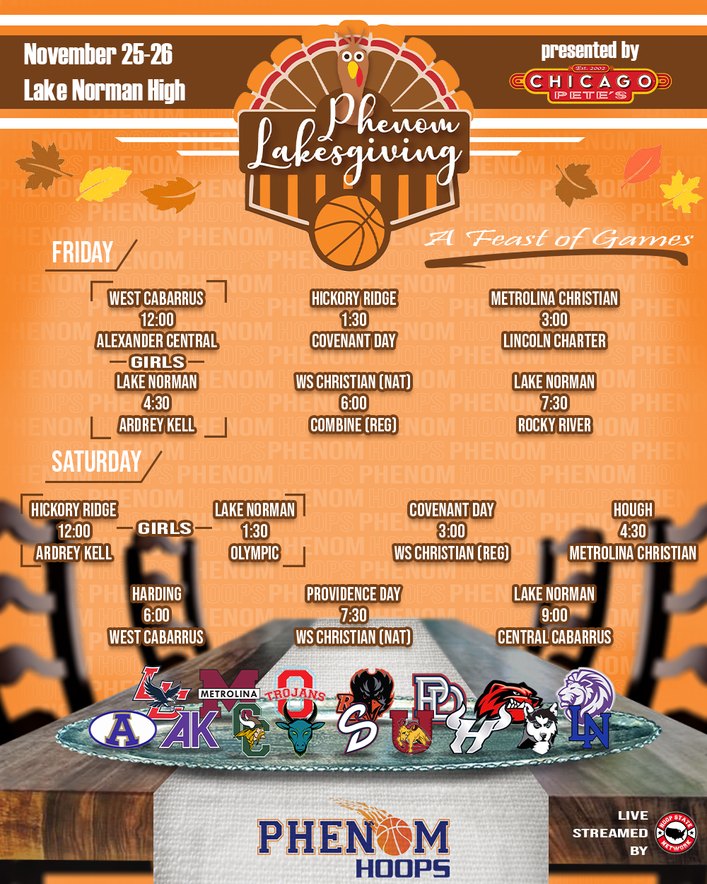 Lakesgiving-schedule