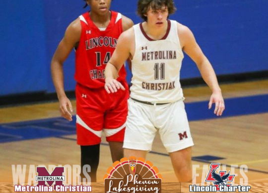 Phenom Lakesgiving: Metrolina Christian’s offense helps secure win vs. Lincoln Charter