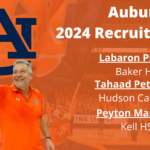 Start Taking Notice: Auburn making noise with 2024 recruiting class