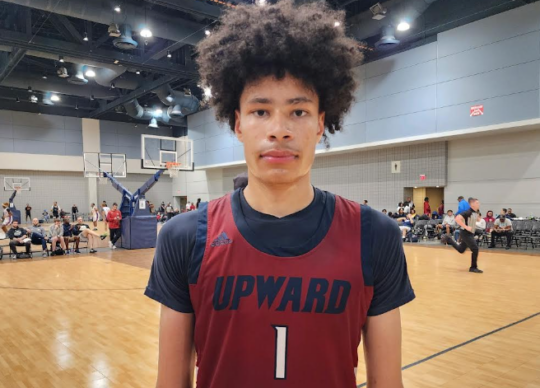 2024 6'8 Alex Atkinson (Upward Stars) seeing his stock rise after LIVE period