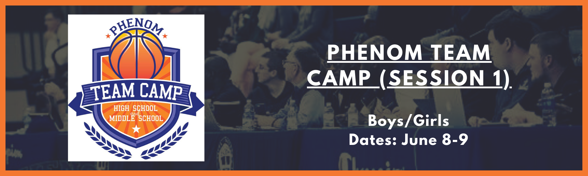 Team Camp S1 Event page