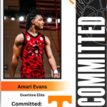 Tennessee ultimately the place for 2025 Amari Evans